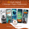Un pack de 5 marque-pages illustrés pour accompagner tes lectures d’automne dans une ambiance mystérieuse, poétique et délicieusement ensorcelante.