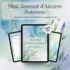 🌿 Un mini journal guidé sur 7 jours pour apaiser l’anxiété, déposer tes ressentis et créer un rituel doux de recentrage, à imprimer ou utiliser en numérique. 🌿